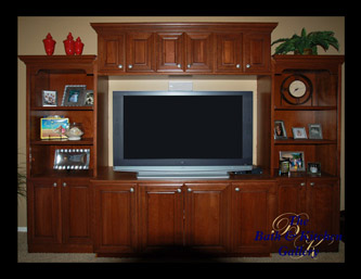 entertainment center construction