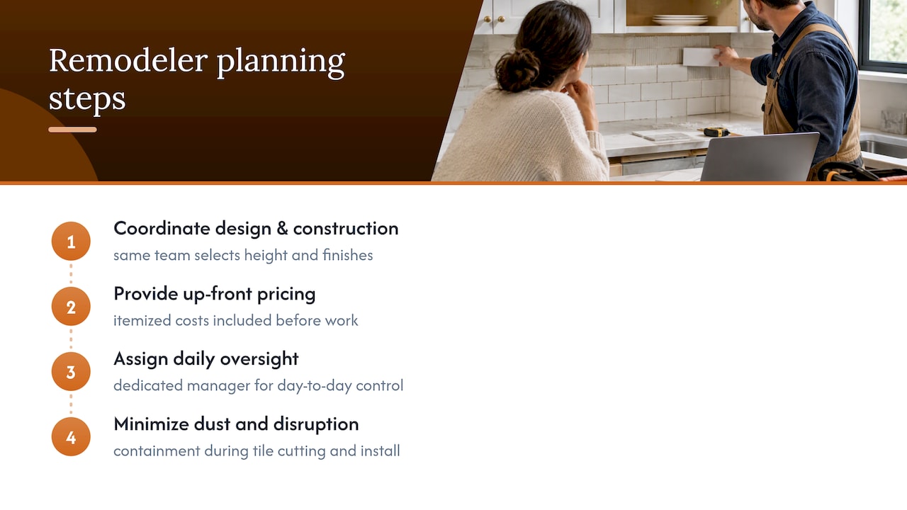 How Do Professional Remodelers Plan a Backsplash? — overview diagram